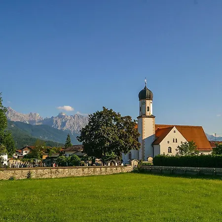 Gaestehaus Karwendelblick - Ferienwohnungparterre Appartamento *